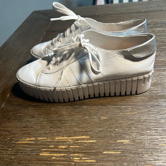 Like new! Silent D soft leather Burrell Lug sneakers size 38 7 7.5 - Picture 7 of 13